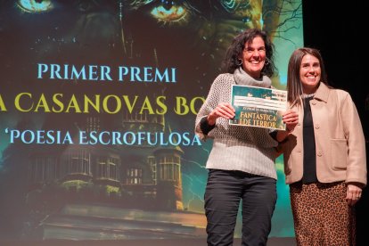 Laura Casanovas, guanyadora del XV Concurs de narrativa fantàstica i de terror