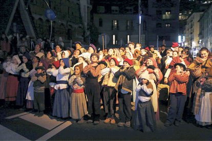 La primera funció del nou Pessebre, el 20 de desembre del 2014.