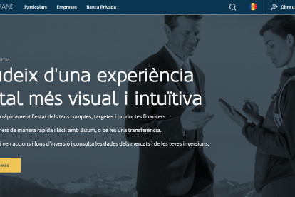 La nova web de MoraBanc.