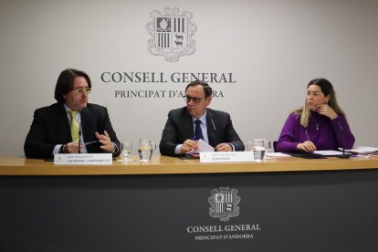 Presentació sobre les esmenes al pressupost de 2025