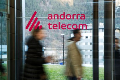 La façana d’Andorra Telecom.