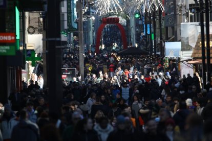 Gran arribada de turistes per passar el cap d'any al Principat