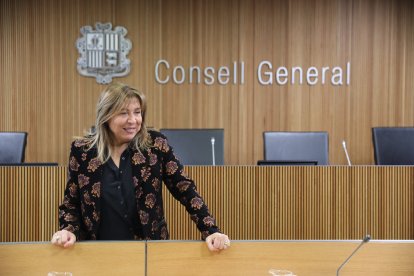 La ministra d’Habitatge, Conxita Marsol.