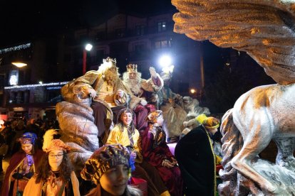 Visita dels Reis d'Orient a Ordino de l'any passat