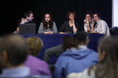 Un moment de l'assemblea del SEP