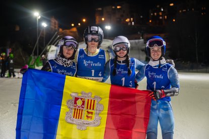 L’equip Andorra 1, guanyador del Team Event.