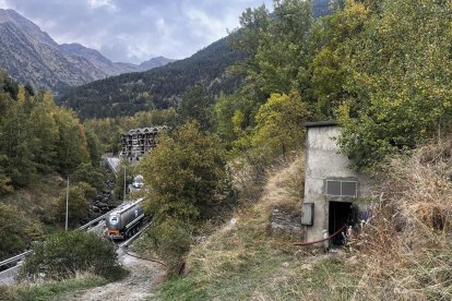 Un dipòsit d’aigua potable de la Massana.