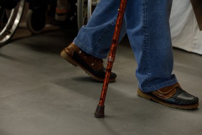 El risc de pobresa entre la gent gran que cobra una pensió és del 22%.