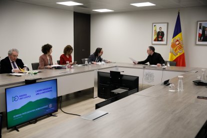 Reunió del pacte d’Estat per la UE.