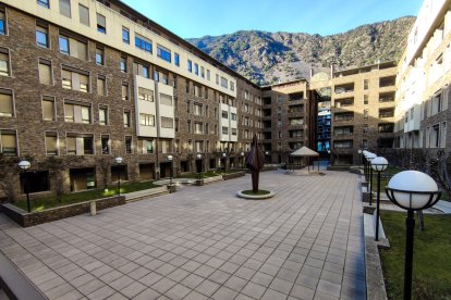 L’edifici de Prada Casadet a Andorra la Vella.