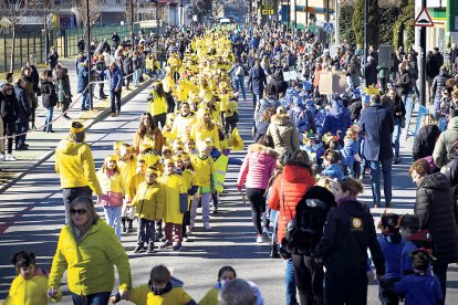 Febrer del 2023, primera rua amb totes les escoles de la capital.