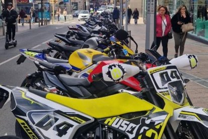Comiat al motorista mort