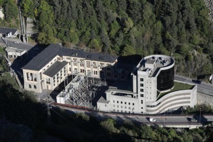 La central hidroelèctrica de FEDA.