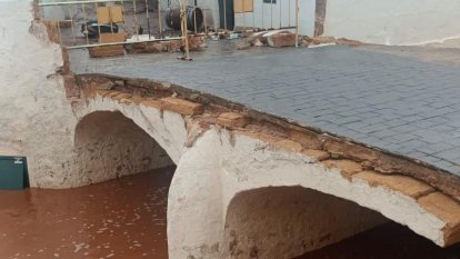 Destrossat el poble d'Es Mercadal