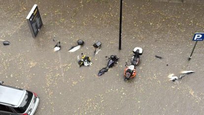 Inundacions a la Baixada del Molí.