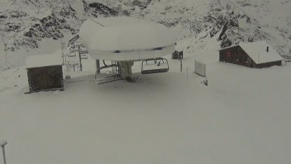 L'estació d'Arcalís nevada després de les pluges d'aquesta matinada