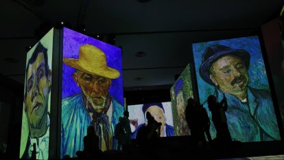 L'exposició immersiva 'Van Gogh Alive'.