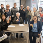 Entrega de les claus dels Horts Socials