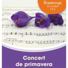 Cartell del Concert de primavera d'Ordino