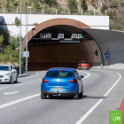 Un dels accessos al túnel de la Tàpia, a Sant Julià de Lòria