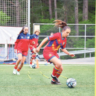 Entrenament de la selecció femenina a Andorra.