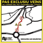 Talls de circulació al carrer Tobira, d'Andorra la Vella