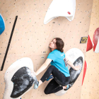 Laia Taulats, durant la competició.