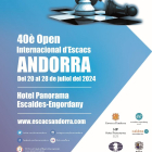 Cartell del del 40è Open Internacional d'Andorra