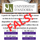 Un dels missatges falsos
