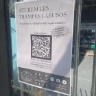 Cartell de l'enquesta i l'assamblea de la coordinadora d'habitatge