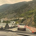 Retencions aquest matí per l'accident de la Bartra