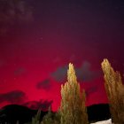 L'aurora boreal vista des de la Massana