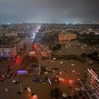 Terrible imatge de la ciutat de València.