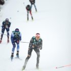 Irineu Esteve, durant la cursa celebrada a Ruka.