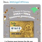 El número de la Grossa premiat a la Seu