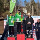 Rius, a dalt del podi com a guanyador, amb Cornella segon, a l'eslàlom FIS d'avui dimarts a Val Palot