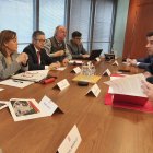 El secretari d'Estat, David Forné amb la consellera de Territori de la Generalitat de Catalunya, Sílvia Paneque