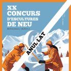 Anul·lat el XX concurs d'escultures de neu