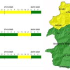 Avís groc per fort vent al nord i demà a tot el país