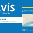Talls al Pont de la Tosca per la instal·lació d'una grua mòbil