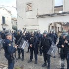 Els cinc policies andorrans en la formació feta amb la policia espanyola a Linares