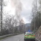 Incendi Engolasters, plana de la Comella