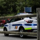 Un cotxe de policia.