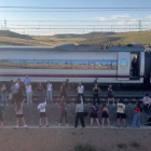 Ballant zumba a les vies a Saragossa