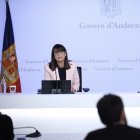 La ministra Mònica Bonell i el secretari d'Estat Alain Cabanes han presentat les subvencions