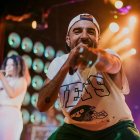 Nil Moliner durant una de les seves actuacions