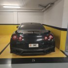 El Nissan, al pàrquing de Sapiña.