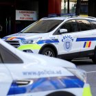 Un cotxe de la policia.