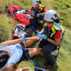 Rescatada una excursionista al Pic de la Font Blanca