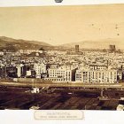 Barcelona, lloc del crim, vista des de Montjuïc el 1860.